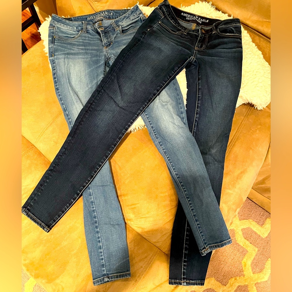 American Eagle super stretch jeggings bundle